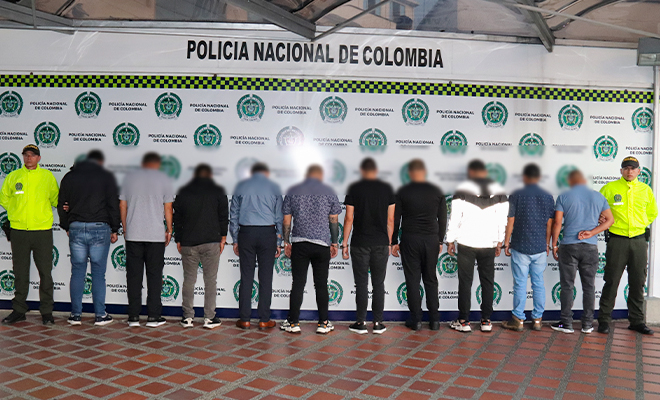 Capturados  9 miembros de empresas prestadoras de servicios de salud y a 2 funcionarios públicos