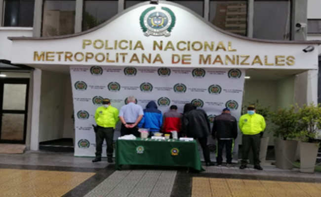  Organización criminal denominada “Home” fue desarticulada en Manizales