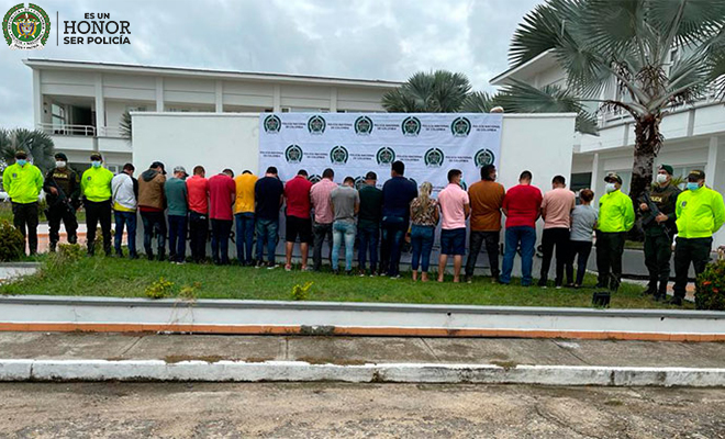 Dieciocho capturados en Norte de Santander y Cesar por apoderamiento de hidrocarburos