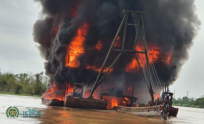 Primer golpe a las finanzas del Clan del Golfo en operación contra la minería ilegal, luego de la captura de "Otoniel" 