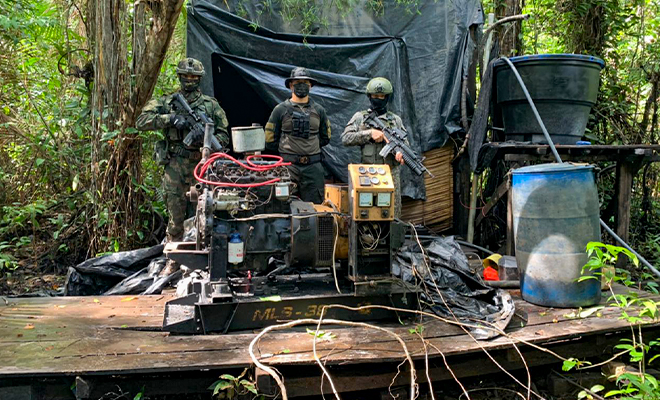 Contundente golpe a las finanzas del Grupo Armado Organizado Residual ‘Alfonso Cano’