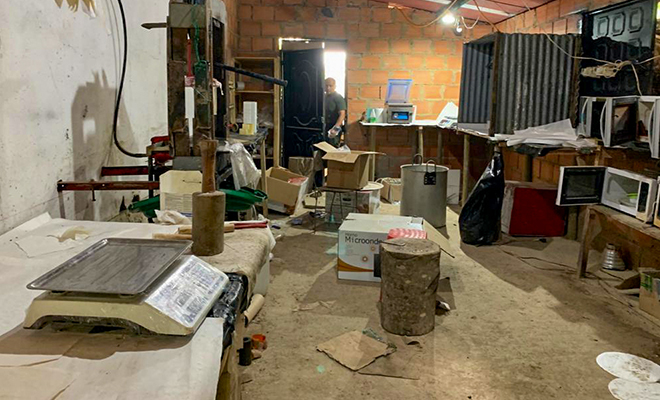 Golpe a red transnacional del tráfico de estupefacientes