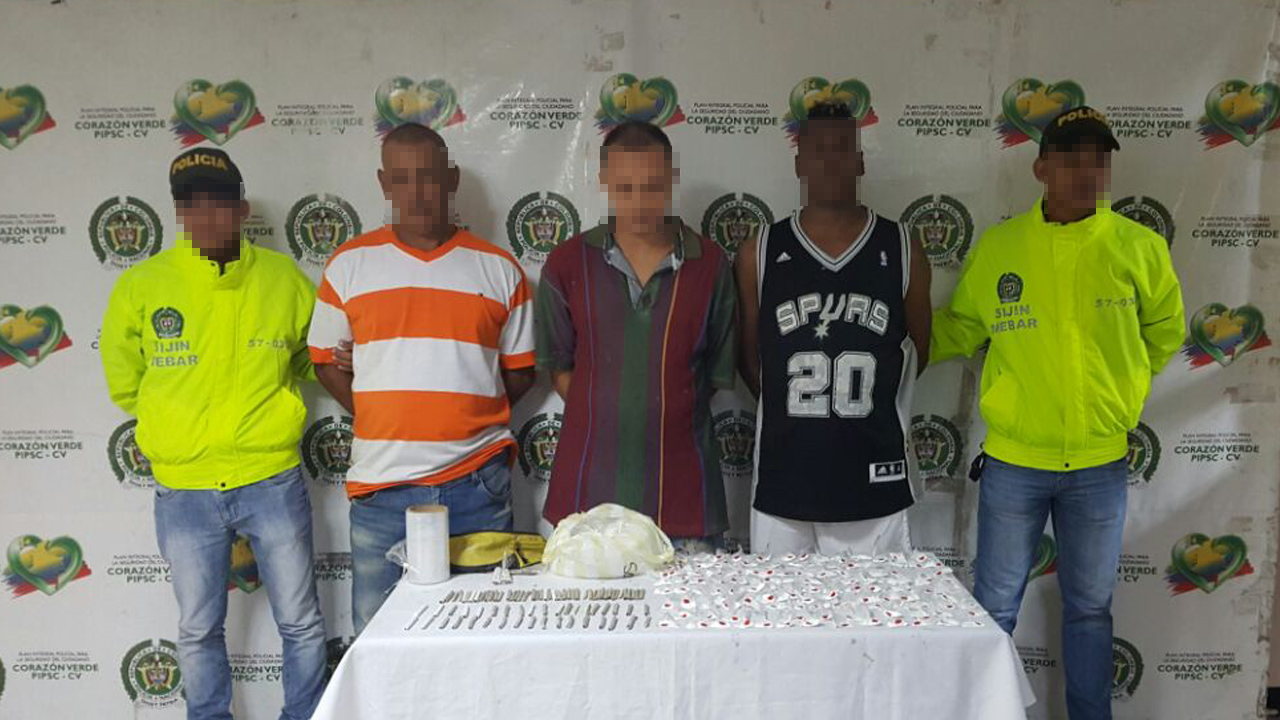 3570 Dosis de alucinógenos en el centro de la ciudad