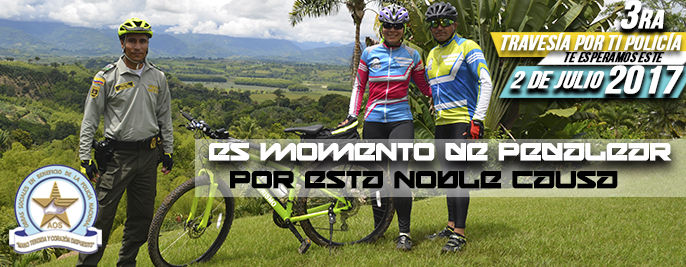 La “3 Travesía por ti Policía”.