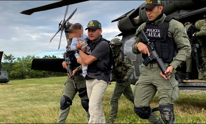 Erick Matías menor rescatado 