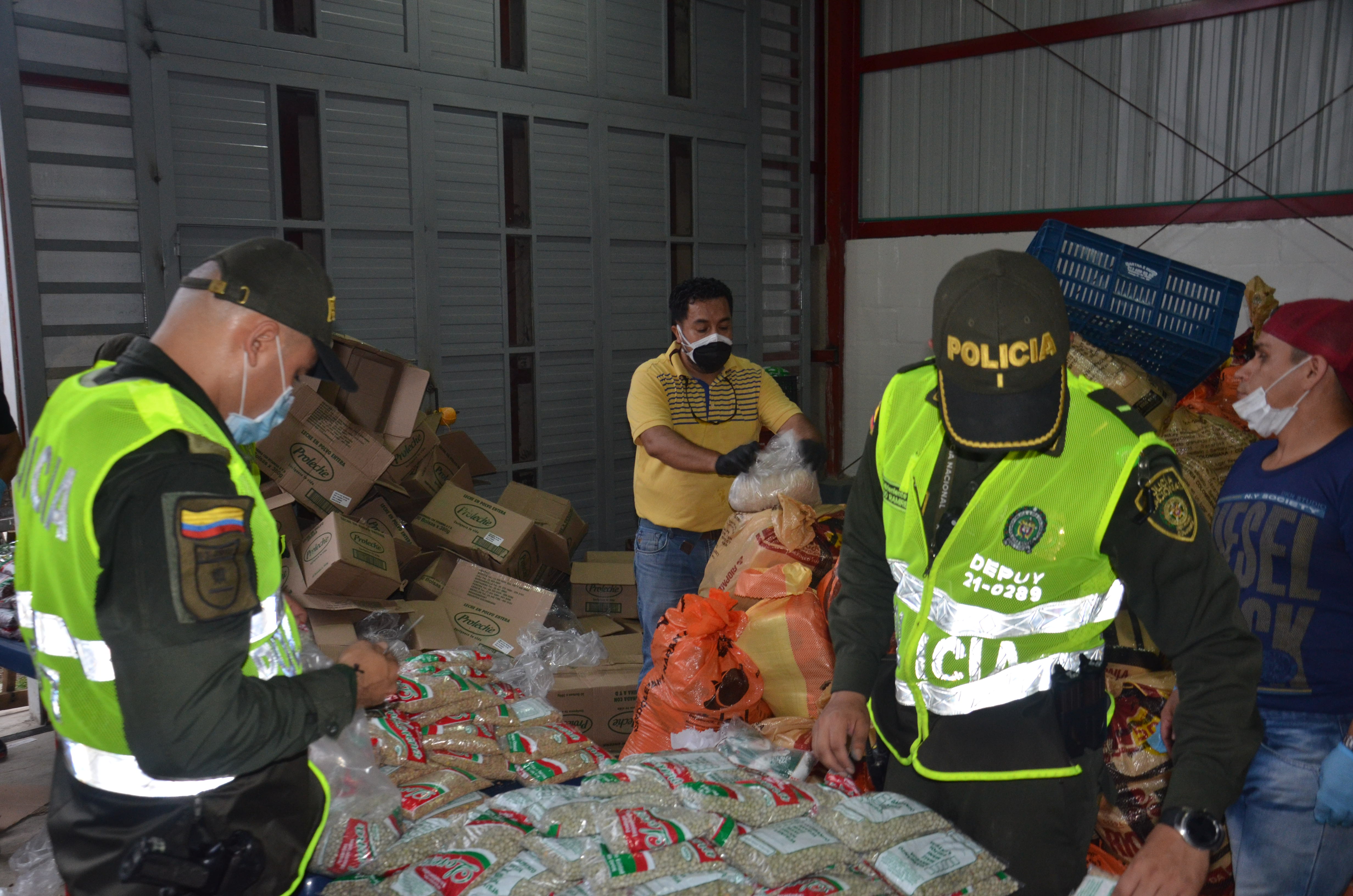 Participamos en la entrega de elementos de primera necesidad a familias más necesitadas