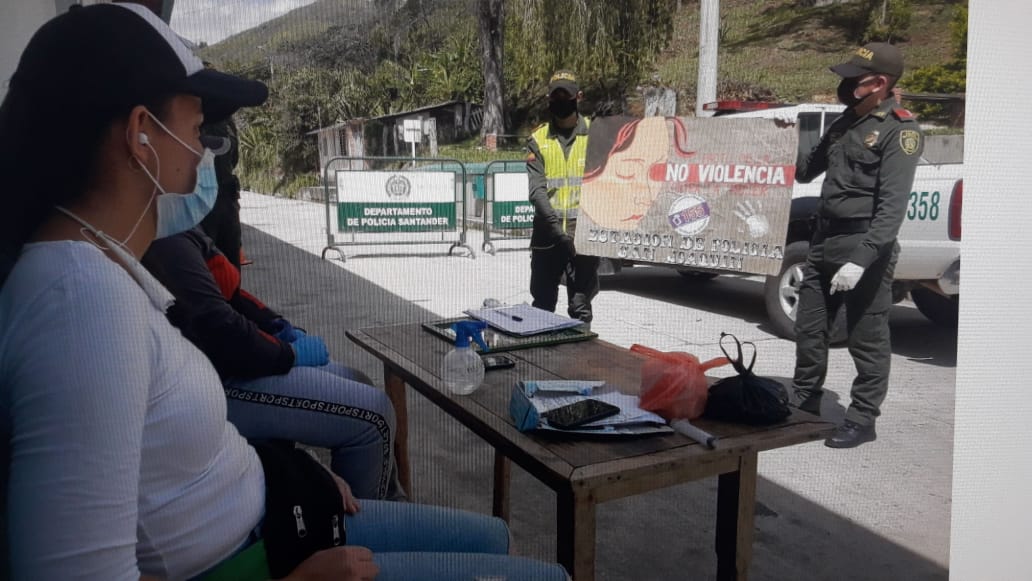 Llegamos a los hogares santandereanos para prevenir la violencia intrafamiliar