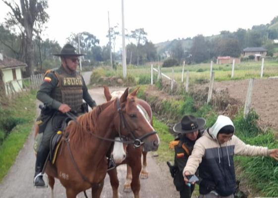 a Seccional de Carabineros  y Protección Ambiental en Pasto