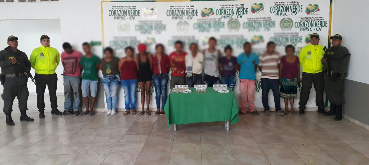 La operación se llevó a cabo mediante nueve diligencias de registro y allanamiento 