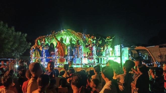 Pesebre Móvil en el municipio de Arjona