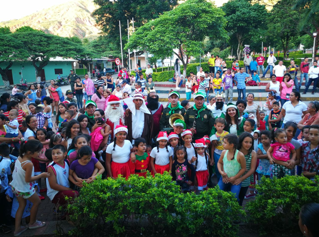 El pesebre móvil de la Policía se tomó los municipios del Huila