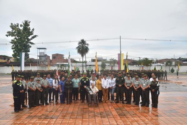 Homenaje al doctor Rafael Vanegas D&aacute;vila ex alcalde de el espinal