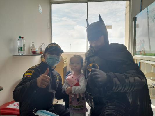 Con entusiasmo y amor los hombre y mujeres policías de Casanare, llenaron de felicidad y sorpresas a niños y niñas 