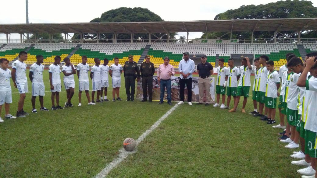 Policía-Nacional-inaugura-Primer-Torneo- Departamental-Polifutbol-“abre tus ojos”