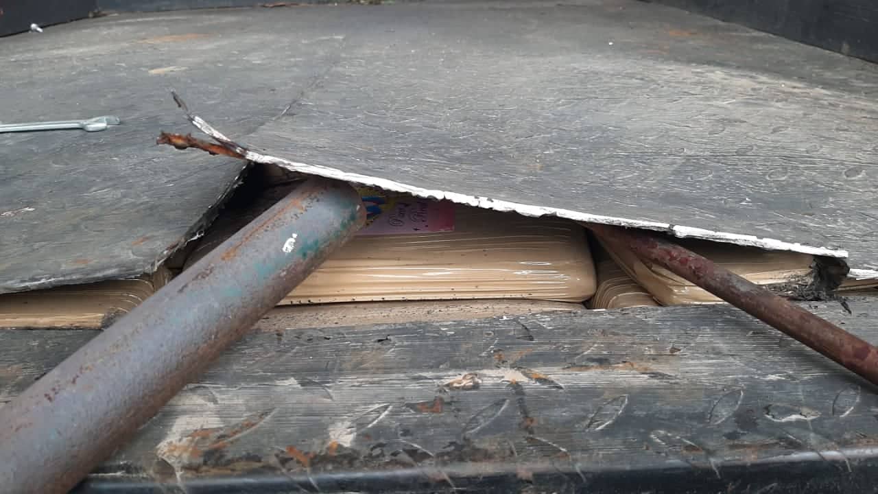 Incautamos 253 paquetes de marihuana