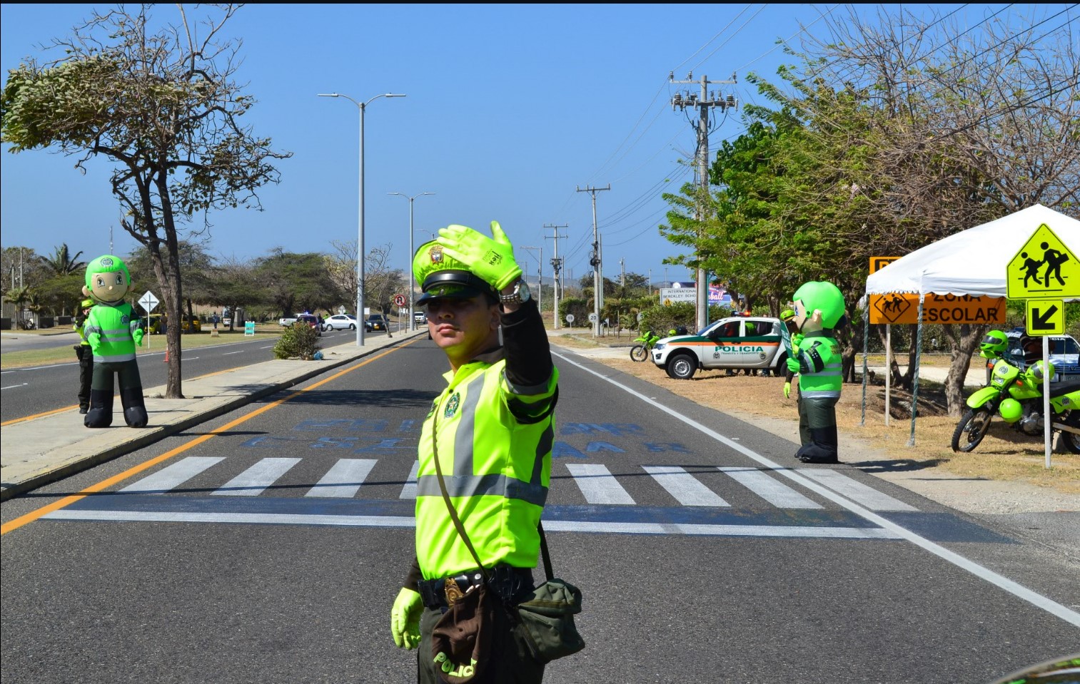340 uniformados estarán presto a brindar seguridad vial y Movilidad en las vías de la ciudad. 