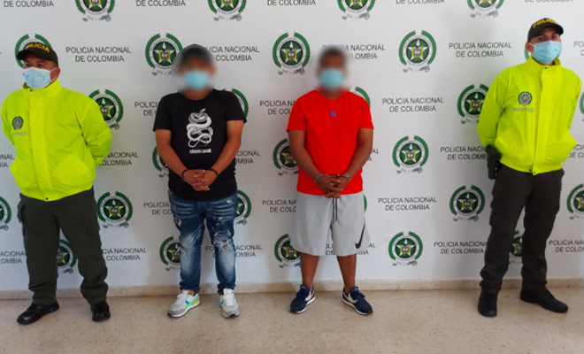 Cayó “el diablo” y “juachito” presuntos integrantes de ‘los puntilleros’ con injerencia criminal en el Meta
