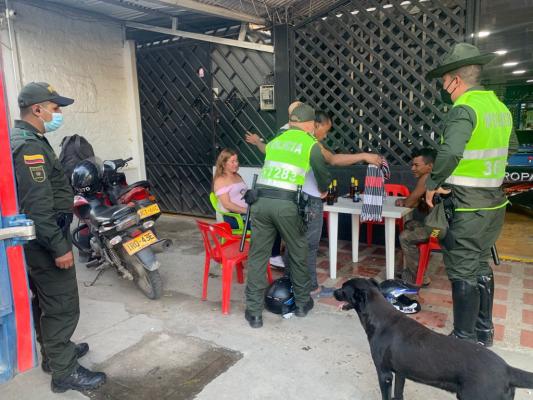 Operativo de Seguridad Policía