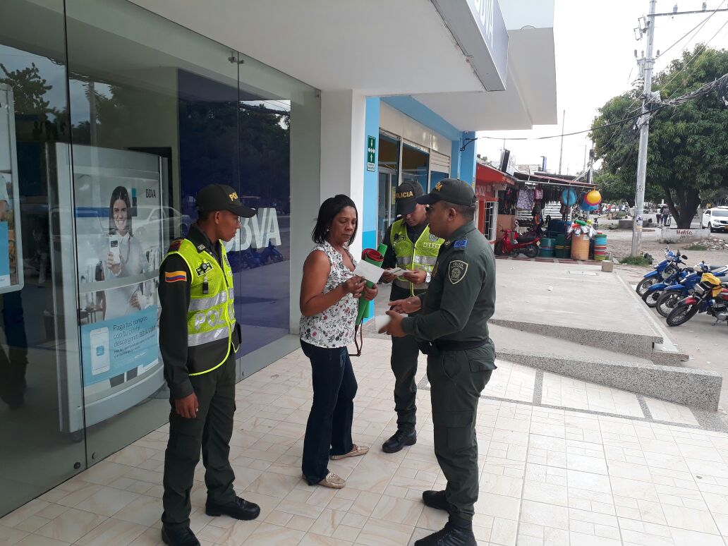 Policía entrega recomendaciones