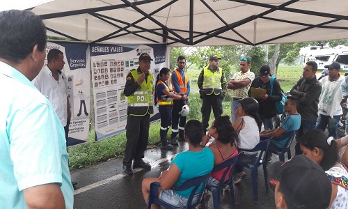 Se visualizará el comportamiento de los usuarios viales en las principales vías del departamento