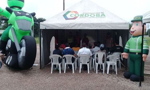 Se visualizará el comportamiento de los usuarios viales en las principales vías del departamento