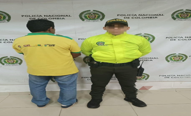 Un hombre capturado por el delito de actos sexuales con menor de 14 años