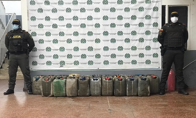 Incautamos madera y combustible en el Chocó