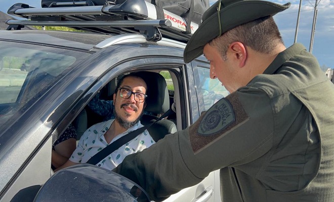 Policía Nacional, realiza actividades de prevención y control en vías de la capital
