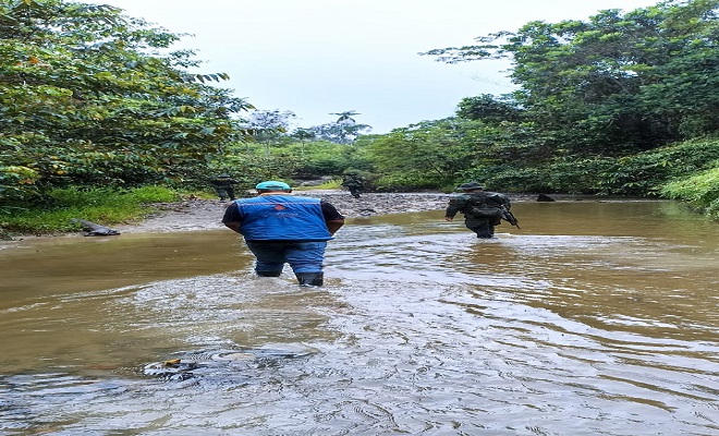 Policía y Ejercito continúan con acciones para contrarrestar la minería ilegal