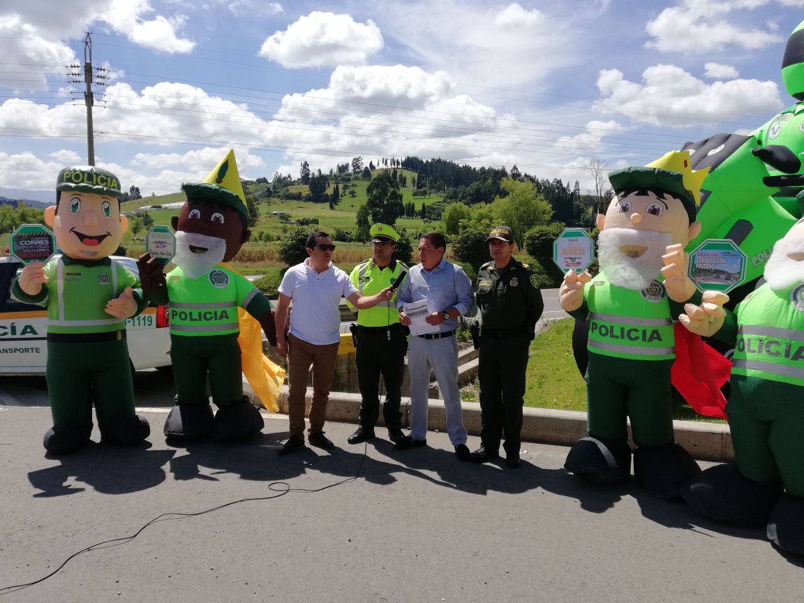 Prevención accidentalidad vial en Boyacá