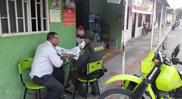 Con charlas-la Policía Nacional-promueve-una sana convivencia-en el Meta 