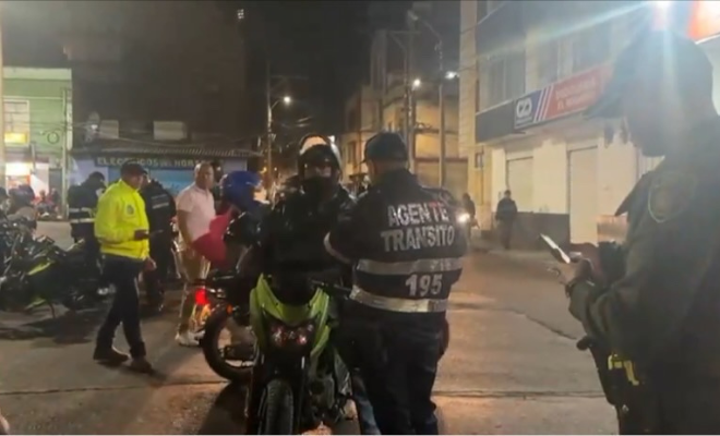 planes de registro y control, motociclistas