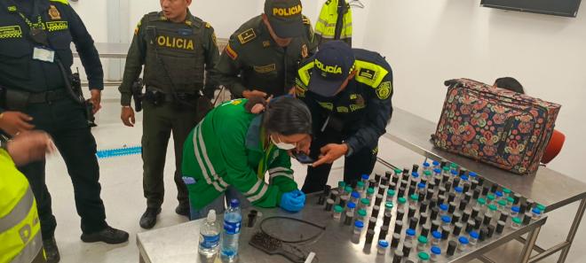 Persona capturada-elementos incautados