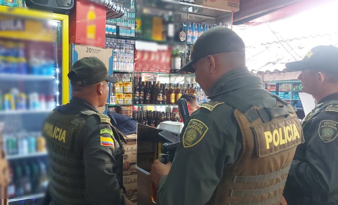 Actividades contra licor adulterado