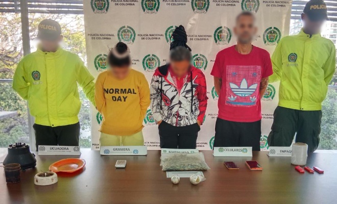 Capturados por trafico de estupefacientes