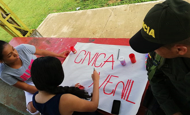 En-el-Meta-con-el-Plan de Choque-El-que-la hace-la paga-Yo-decido-vivir-sin armas