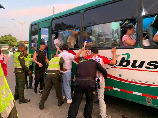 Se realizan registros a personas, caravanas y campañas de prevención.