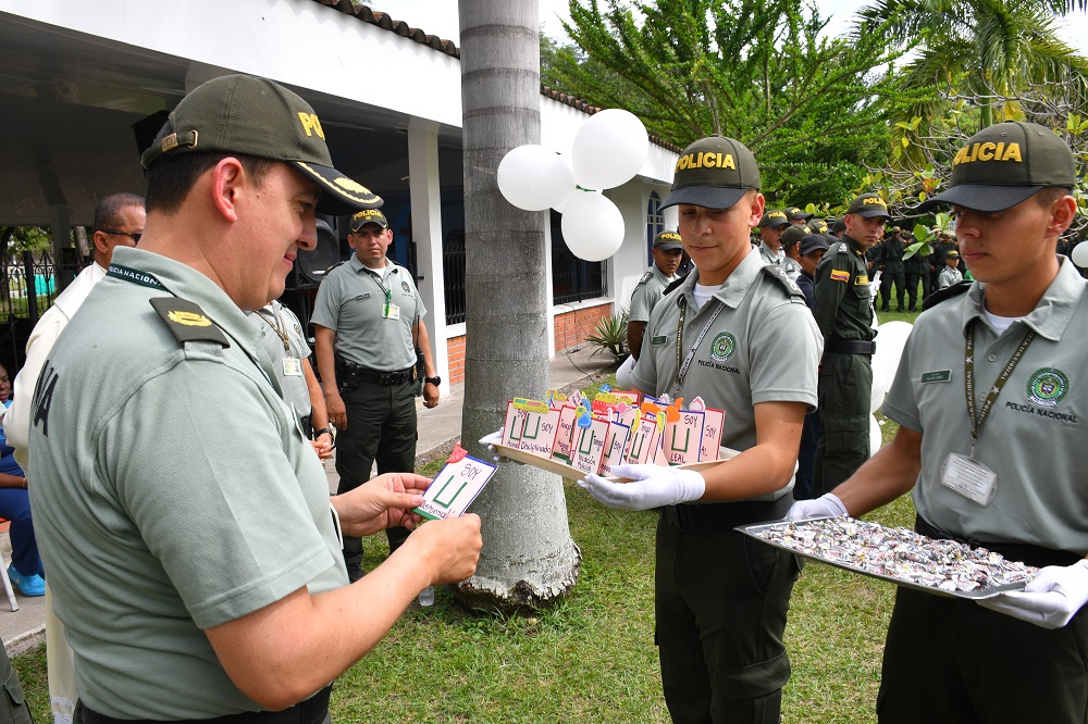 recibimiento de valores simbolicos