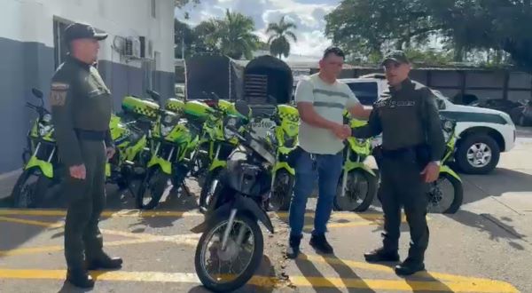Motocicleta hurtada fue recuperada y devuelta a su propietario en Tuluá