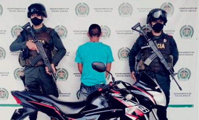 Recuperación motocicleta