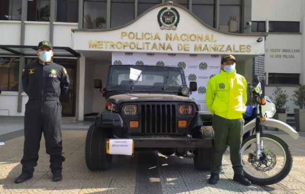 Tres automotores recuperados