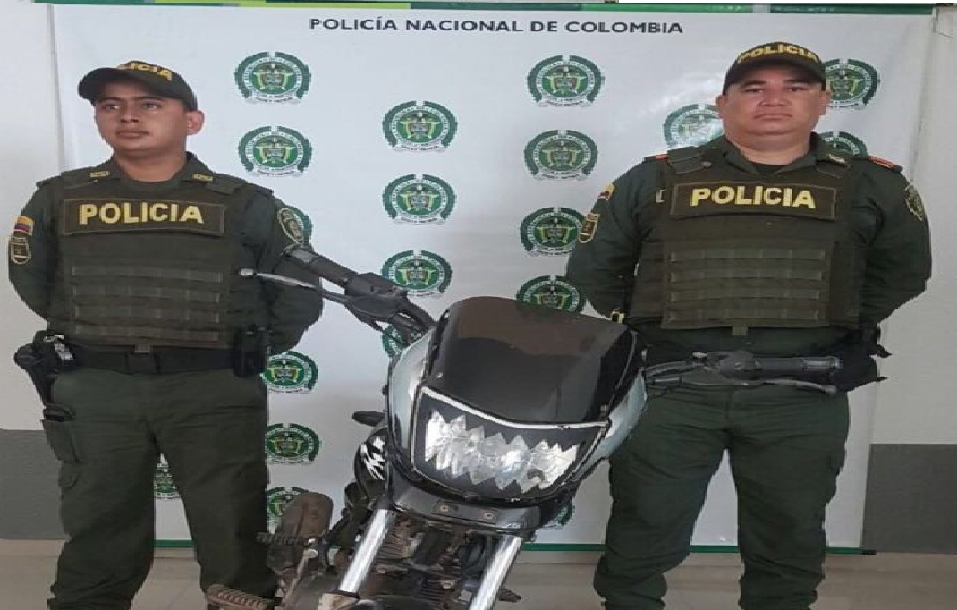 motocicleta-denuncia por hurto-el banco