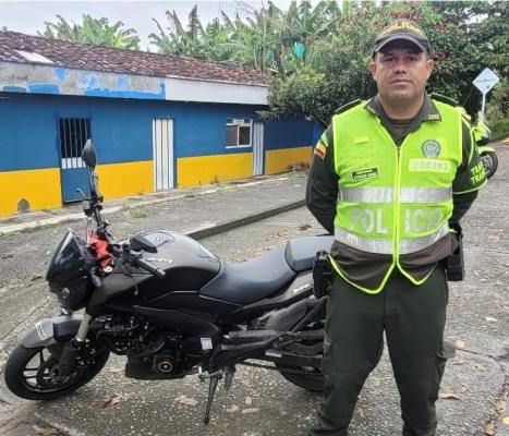 Recuperación de una motocicleta