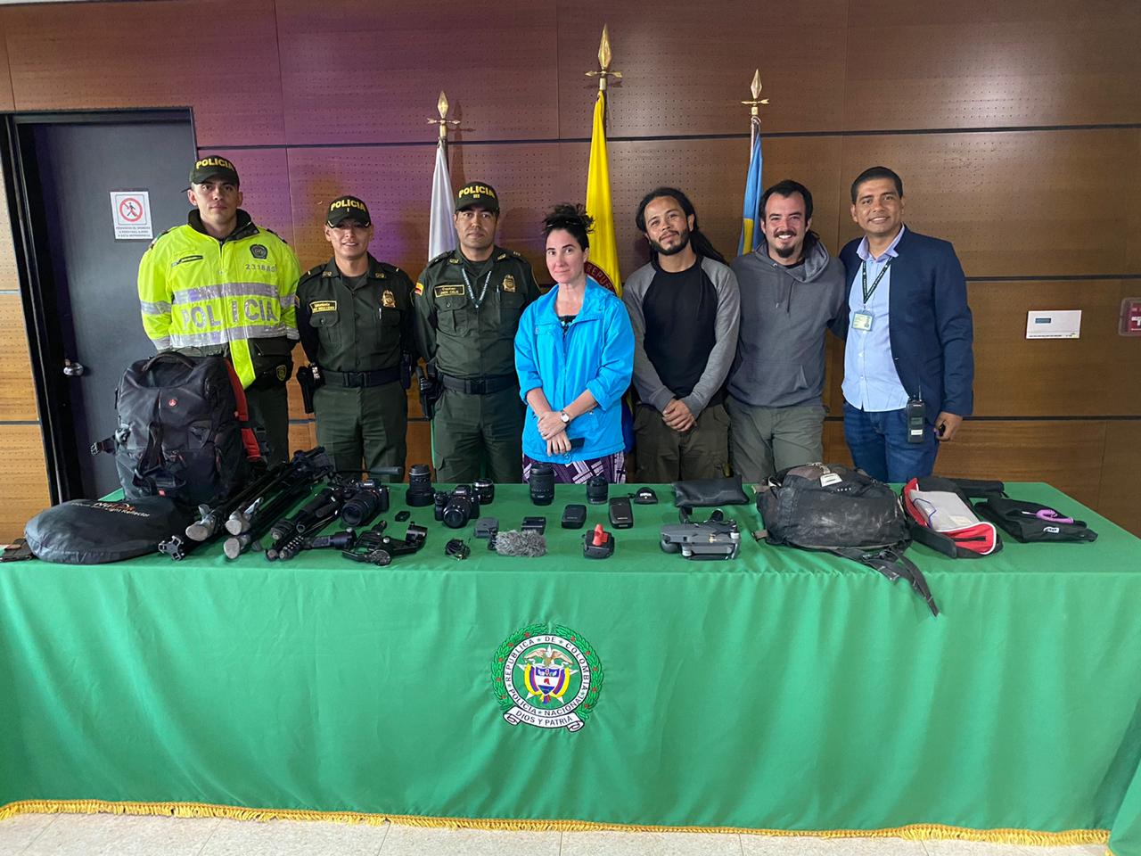 Recuperación de elementos hurtados en Soacha