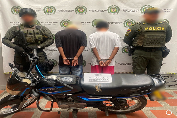 Recuperadas tres motocicletas, un vehículo y dos personas capturadas por receptación 
