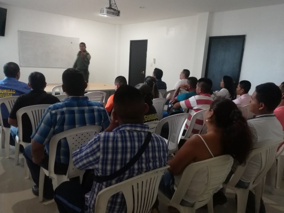 Capacitación  en código de policía 