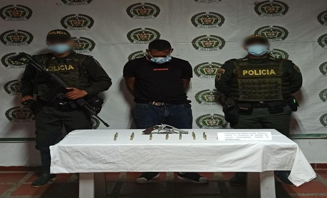 Un capturado por porte ilegal