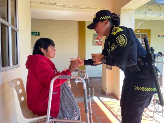 Refrigerios en lugar geriátrico