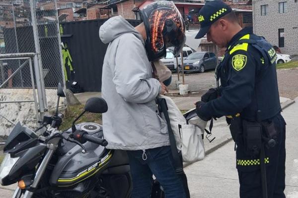 Registro a personas en el fin de semana festivo 