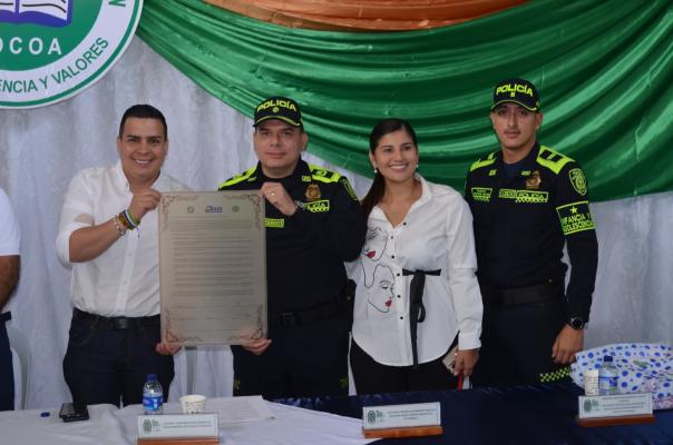 Policía Nacional acompaña el regreso a clases de los estudiantes en el Putumayo